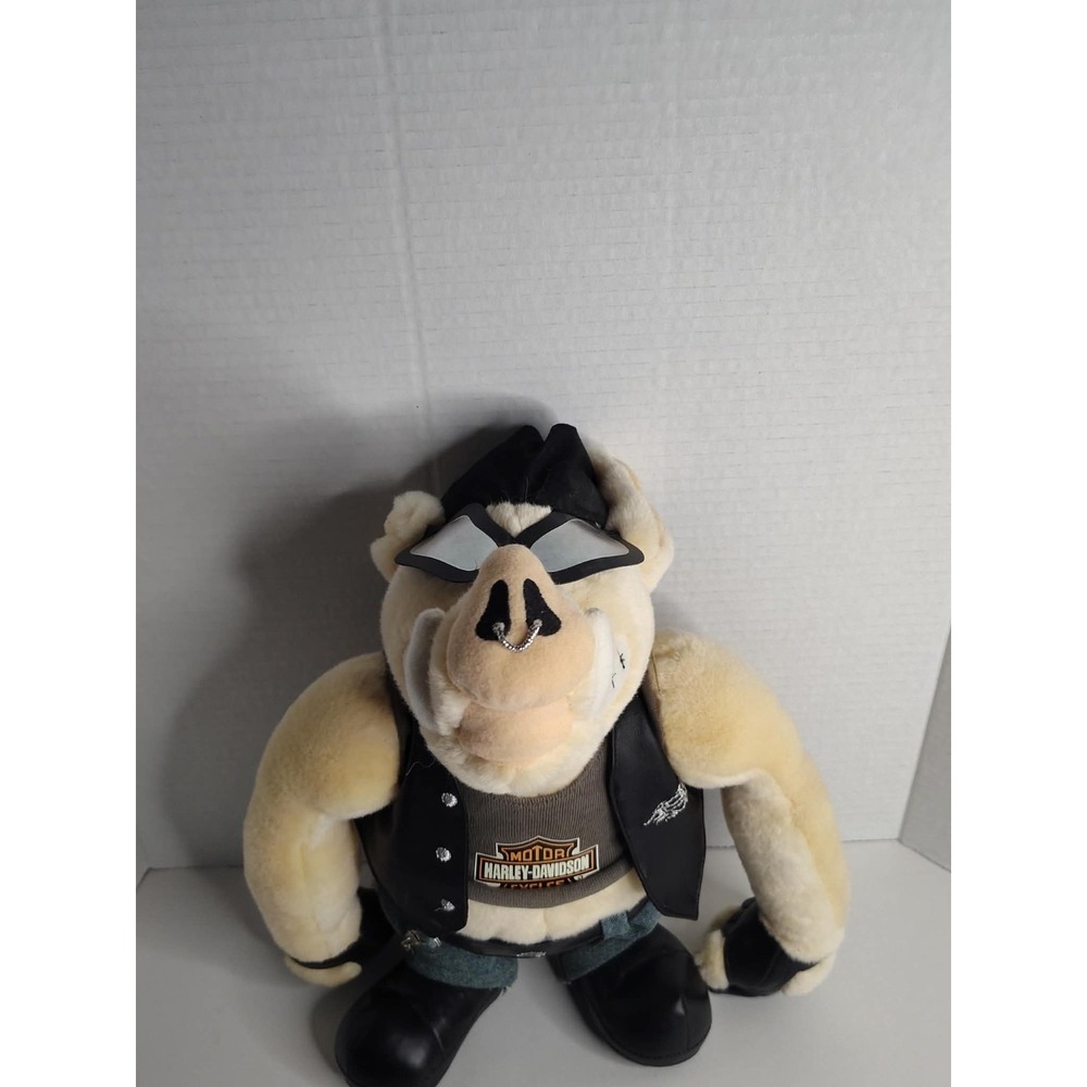2006 Harley Davidson Motorcycles Road Hog Biker‎ Pig Stuffed Animal Plush